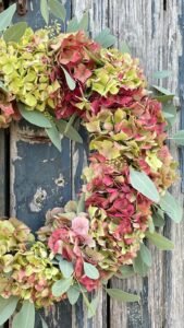 floral wreath workshop