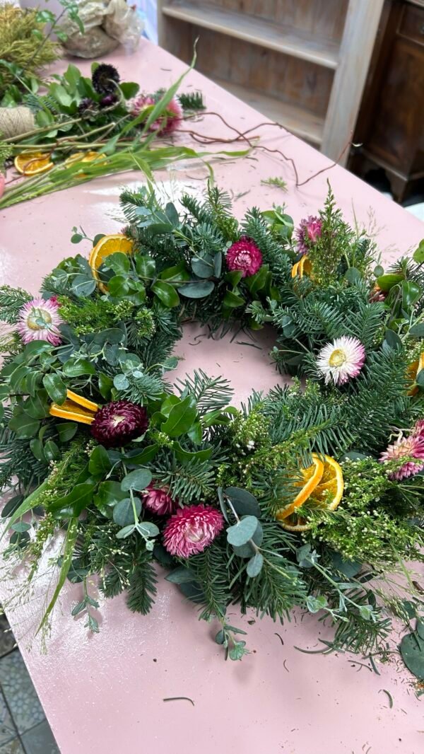 NEW - Christmas Wreath Workshop, The Adelphi Tearoom - 7th December - Image 4